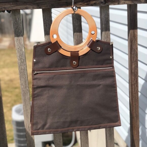 Vintage Fold-Down Tote - Picture 3 of 14